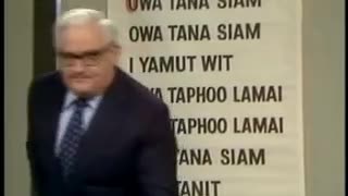 The Two Ronnies - Mispronunciation Sketch