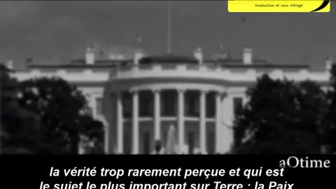 John Fitzgerald Kennedy et Donald Trump parlent de paix et d'espoir - vidéo ST en français