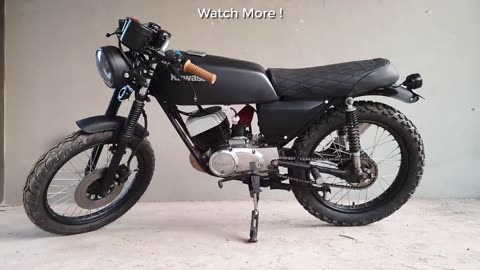 Restoration Abandoned Motorcycle Kawasaki 110cc - 1990 GTO | Final # 6 --- AF invention