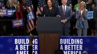 Kamala Harris: "You did it, Joe!" 🥴