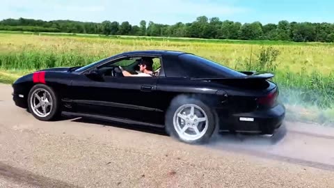 Trans Am Burnout and Donuts