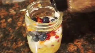 Best healthy breakfast, over night oats meal