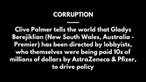 Clive Palmer on New South Wales Primier