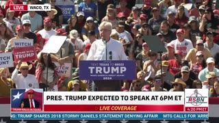 FULL SPEECH: Dan Patrick's Speech at President Trump Rally in WACO, TX- 3/25/23