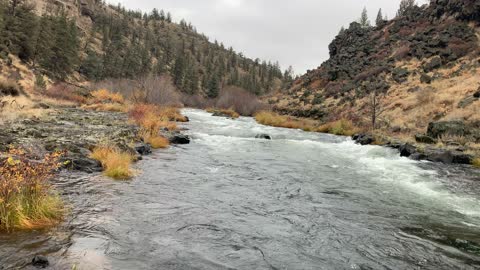 Central Oregon – Steelhead Falls – Valley Panorama – 4K