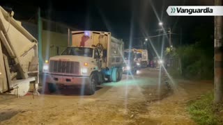 denuncian que a vehículos con basura de Girón no se les permitió entrar al Carrasco