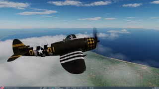 P-47 stall and recovery practice