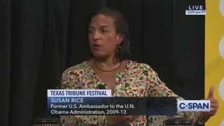 Susan Rice criticizes Trump but then exposes herself