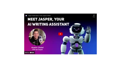 AI Jasper best copywriting tool!