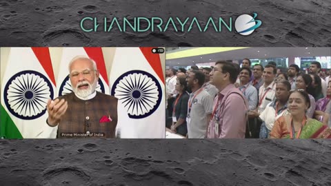 INDIA's Chandrayaan-3 in on the MOOOON.......