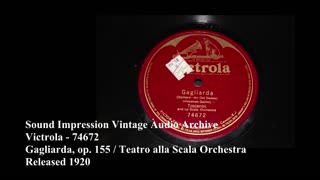 Victrola - Gagliarda #74672 (1920)