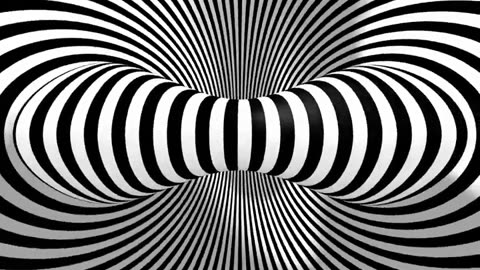 Hypnotic Optical Illusion Stripes Animation 👍 Awesome Meditation Trance 👍 #shorts