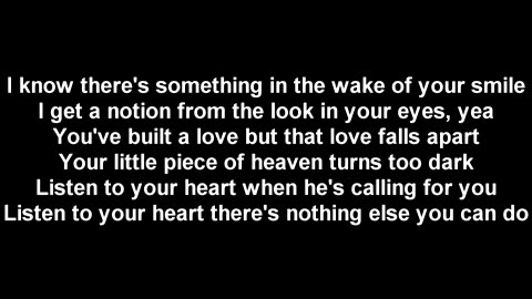 listen🎧to your heart ll ROXETTE