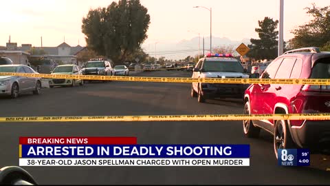 Man arrested in north Las Vegas valley shooting, police say