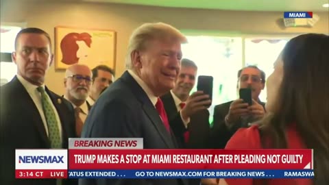 Bakery Patrons Sing 'Happy Birthday' to Donald Trump After Arraignment in Miami