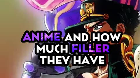 Anime And How Much Filler They Have #shorts #anime #animedits #big3 #viral #JustDebbie