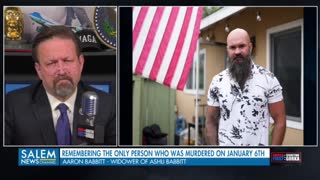 Ashli Babbitt's husband speaks out. Aaron Babbitt with Sebastian Gorka on AMERICA First