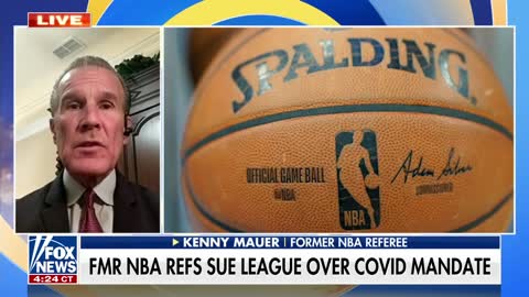 Fired NBA referees sue league over vaccine mandate