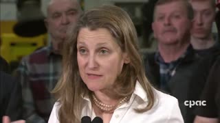 Canada: Finance Minister Chrystia Freeland highlights federal budget investments – April 4, 2023