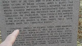 Battle of Honey Springs July 17th, 1863 "The most culturally diverse battle"