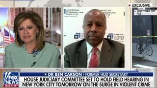 Dr Ben Carson: Field Hearing in NYC on Crime