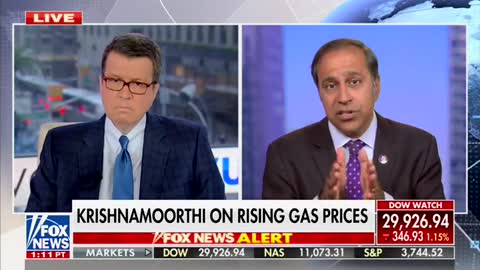 Fox News' Neil Cavuto, Dem Rep Spar On Who Should Take Responsibility For Rising Gas Prices