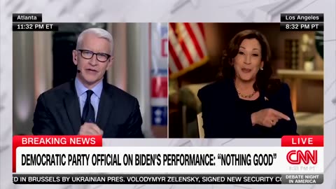 CNN is now turning on Kamala!!! Biden is DONE!