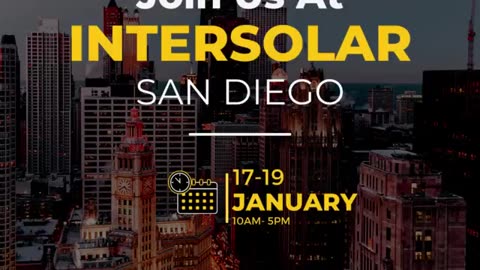 Meet us at Intersolar, San Diego - Apollo Energy Analytics Solution