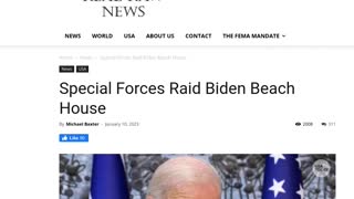 Biden Beach House Raided