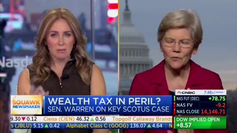 CNBC Host Explains To Warren Why Wealth Tax Sucks