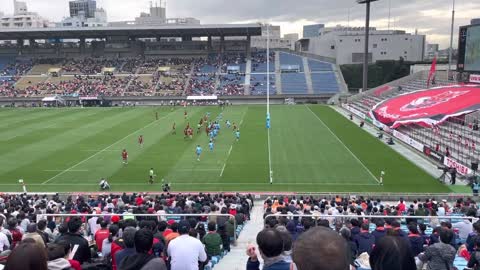 JAPAN RUGBY LEAGUE ONE - 東芝ブレイブルーパス東京 トライシーン -