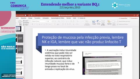 Dr Jose Augusto Nasser falando sobre a variante BQ.1 e as reações pós-inoculações
