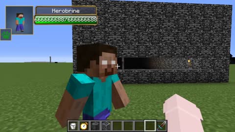 Herobrine vs all Herobrine and Creepypasta mobs in minecraft part 5