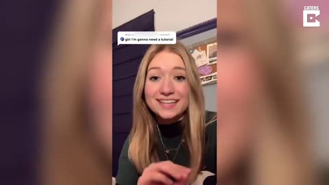 Teen-ager girl can 'delay' her voice
