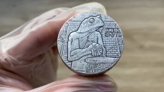 Egyptian Relic Series, 2022 KEK 5oz Antiqued Silver Coin