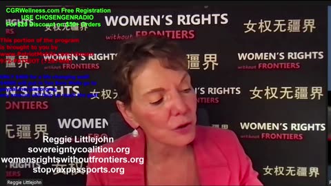 Reggie Littlejohn Sovereignty Coalition Exposing WHO UN Agendas