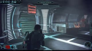 Shepard Crew Going To Rift Station In Binary Helix Research Facility Mass Effect Mod Game-play