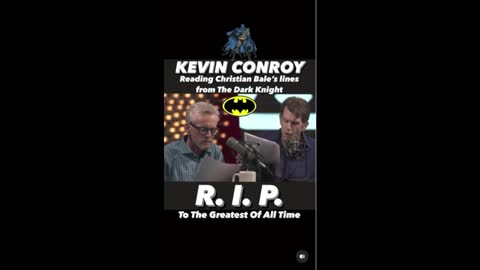 Kevin Conroy Voices as BATMAN R.I.P.