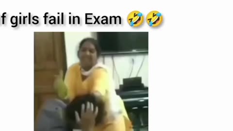When Indian girl fail in exam