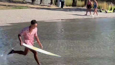 Urban Skimboarding isnt for everybody