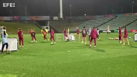 Último entrenamiento de la Selección antes de medirse con Suecia