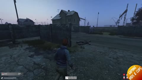 DayZ PVP Action Player Dodging Bullets like Neo in the Matrix