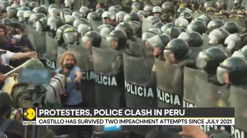 Peru: Protesters, police clash as thousands march in support of President | Latest News | WION