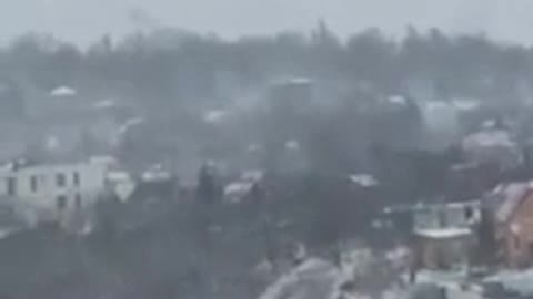 Russia fires at civilians in Kharkov from hailstones