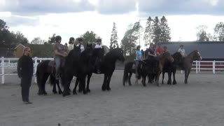 Aggershusiske Ridende Jæger-corps, Dragonøvelse Momarken travbane 19 mai 2013