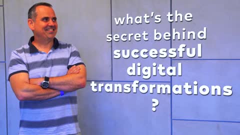 Thought Bites” Episode 4 - The secret behind successful digital transformations