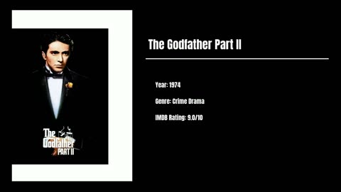 Best Movies To Watch #4 - The Godfather Part II