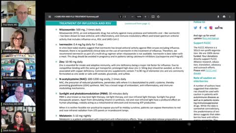 Pierre Kory and Paul E. Marik discuss and explain their Covid, Flu, and RSV Protocols. Visit: https://covid19criticalcare.com/