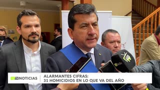 31 HOMICIDIOS HAN OCURRIDO EN LA REGIÓN DE COQUIMBO EN LO QUE VA DEL AÑO