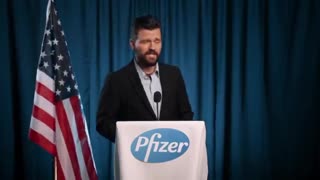 PFIZER UNABLE TO FINISH PRESS CONFERENCE AS SPOKESPEOPLE KEEP COLLAPSING